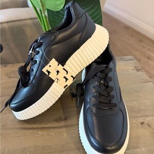 Brand New Black and White Chunky Sneakers